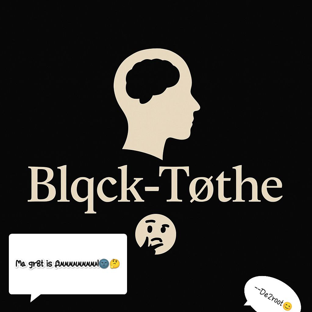 Blqck-Tøthe🌚🤔 Image3